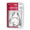 AXAGON Kabel BUCM-CM30AB USB-C USB-C 2.0, 3m, PD 60W, 3A, ALU, oplot, Czarny